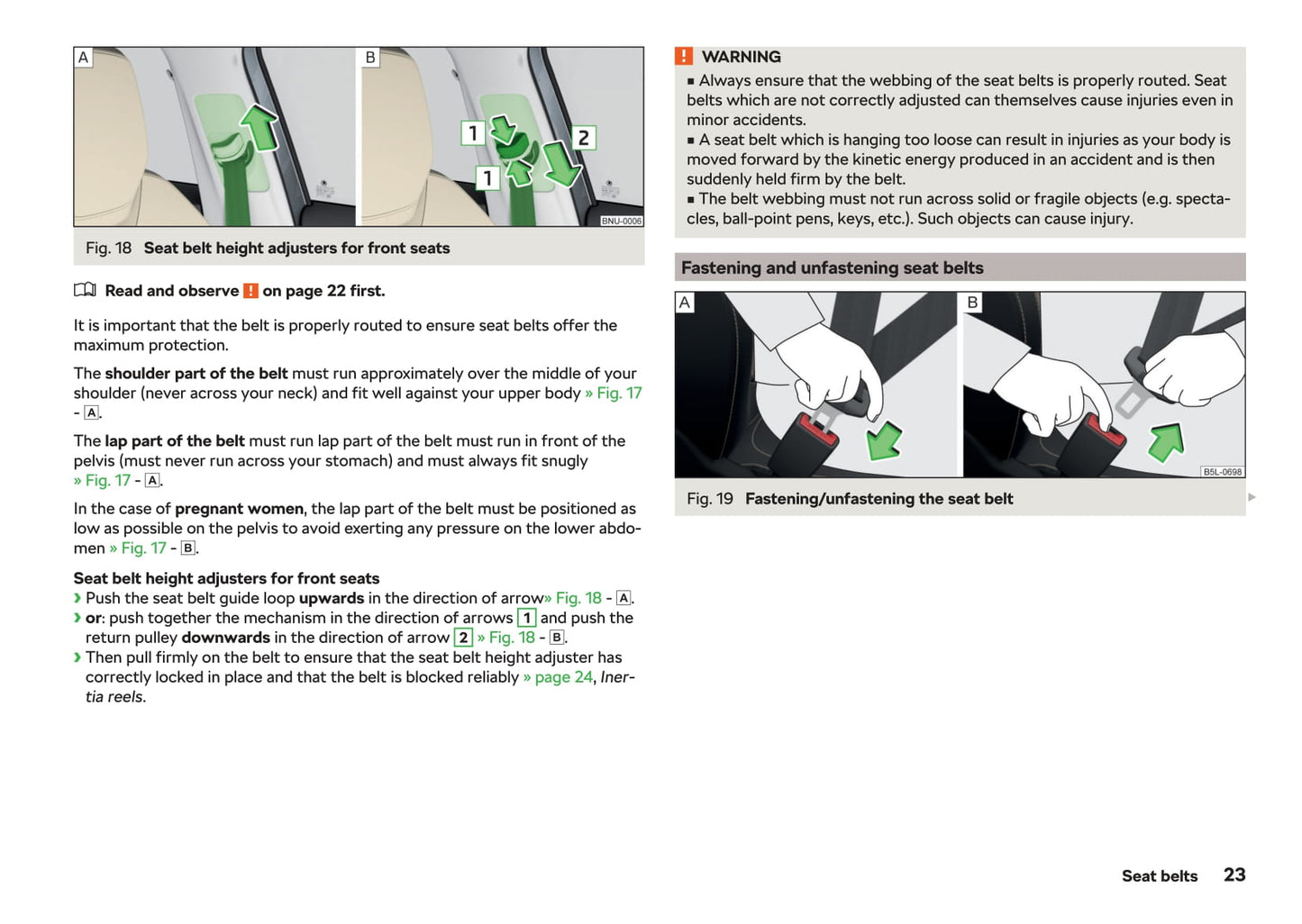 2018-2019 Skoda Karoq Owner's Manual | English