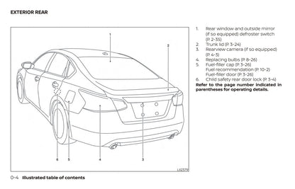 2018 Nissan Altima Sedan Owner's Manual | English
