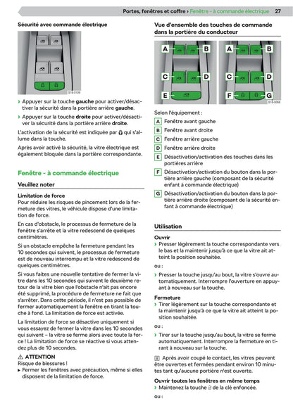 2020 Skoda Superb Owner's Manual | French