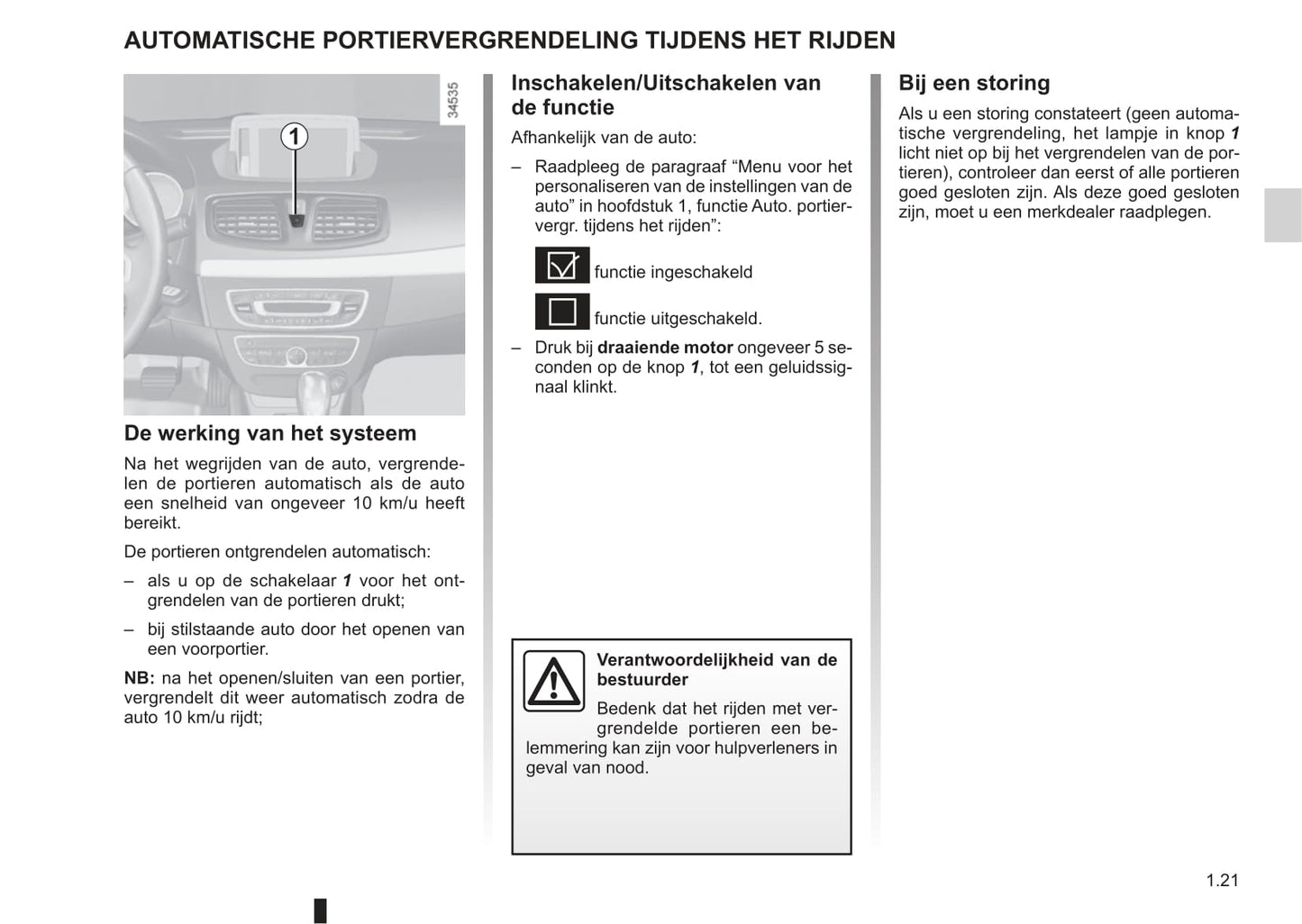 2009-2014 Renault Fluence Z.E. Gebruikershandleiding | Nederlands