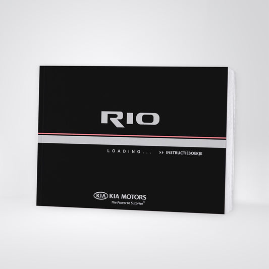 2011-2015 Kia Rio Gebruikershandleiding | Nederlands