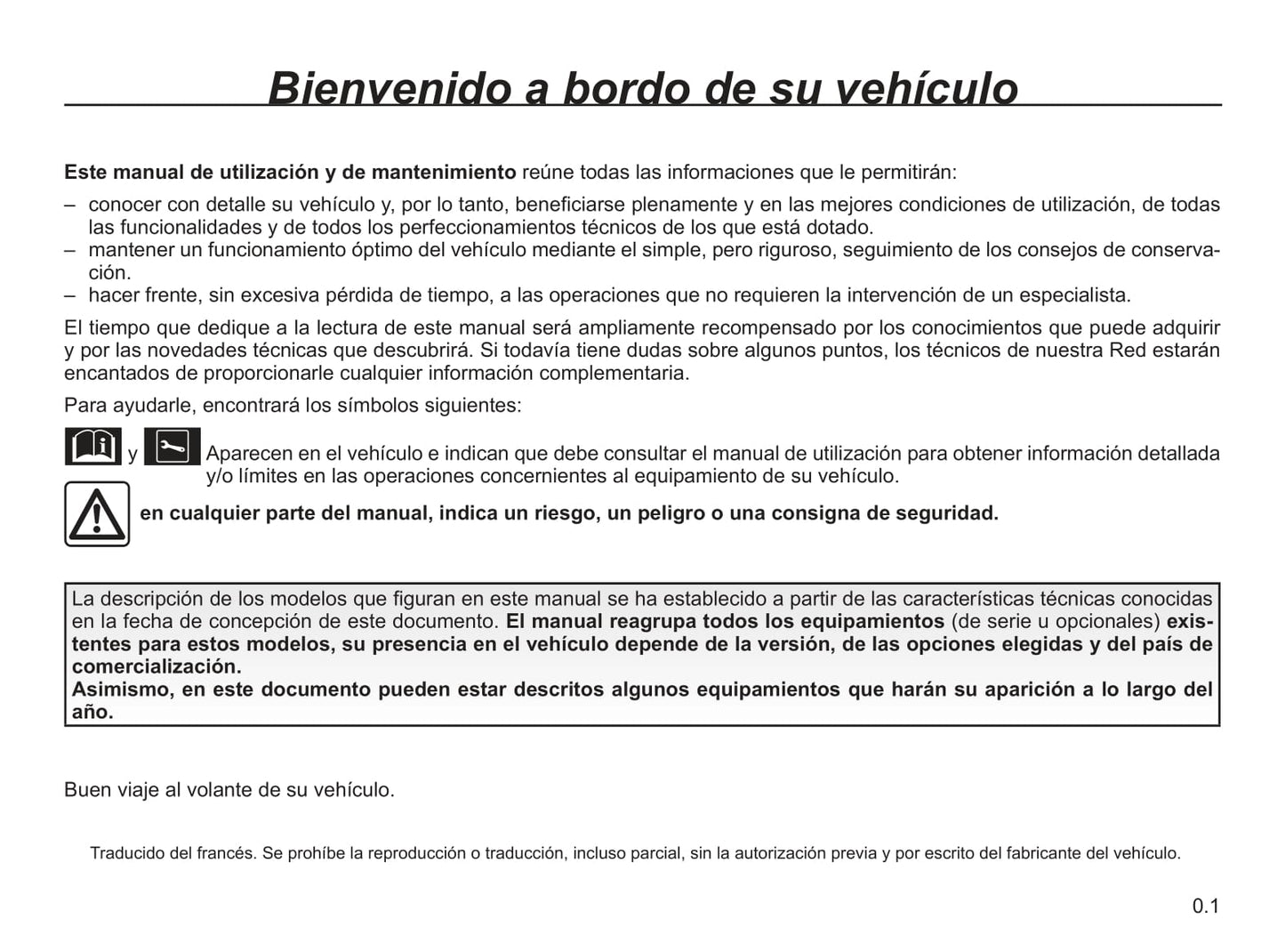2018-2019 Renault Clio Owner's Manual | Spanish