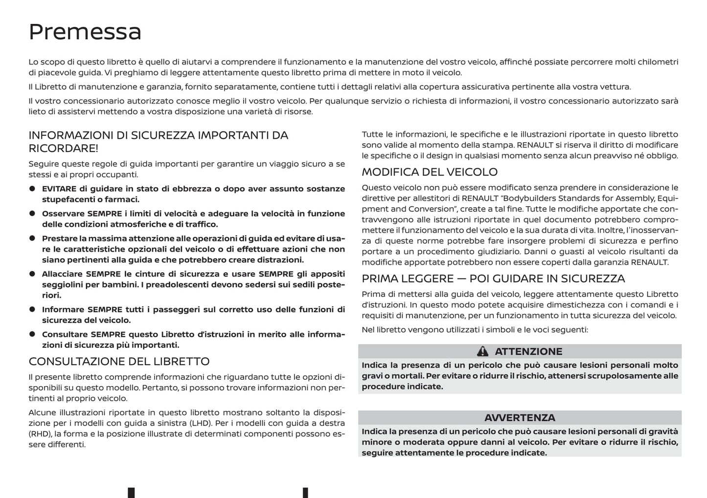 2016-2020 Renault Alaskan Gebruikershandleiding | Italiaans