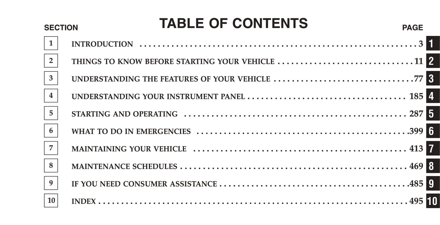 2006-2009 Jeep Commander Gebruikershandleiding | Engels