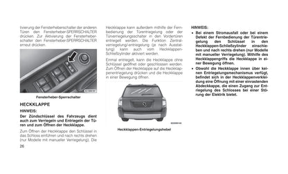 2006-2011 Jeep Compass Gebruikershandleiding | Duits