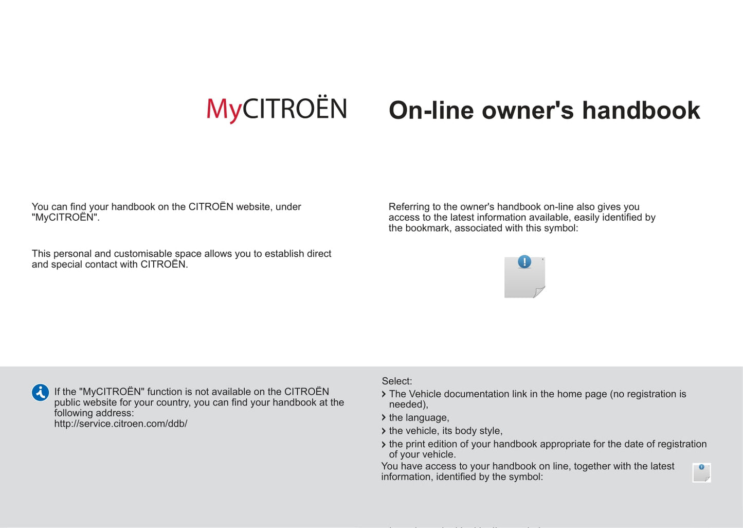 2014-2015 Citroën Jumper Owner's Manual | English