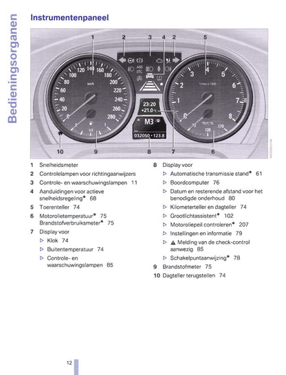 2008-2012 BMW 3-serie Gebruikershandleiding | Nederlands