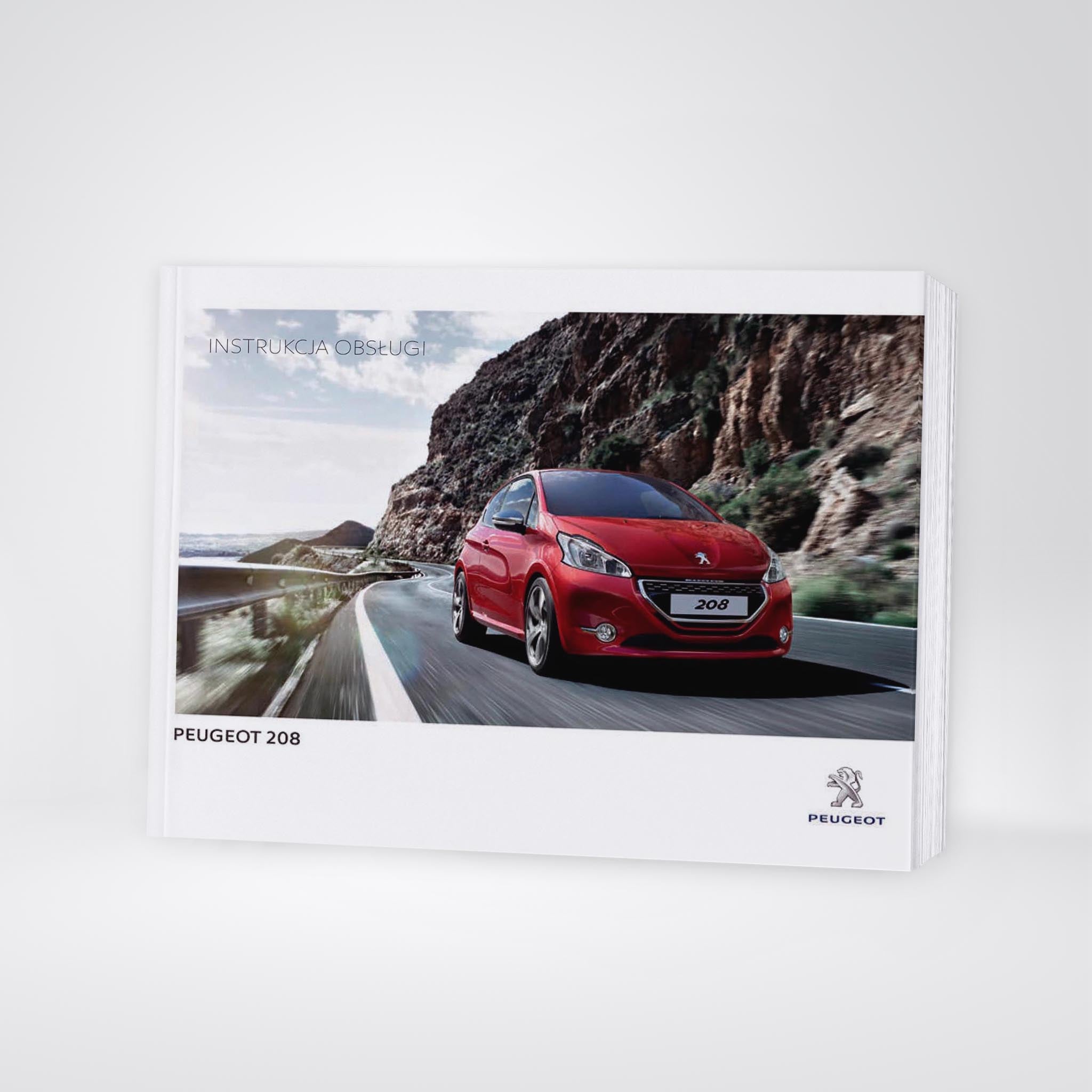 2014-2015 Peugeot 208 Owner's Manual | Polish – Car Manuals