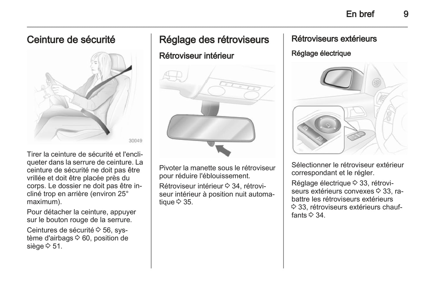 2007-2010 Opel Astra Owner's Manual | French