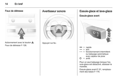 2007-2010 Opel Astra Owner's Manual | French