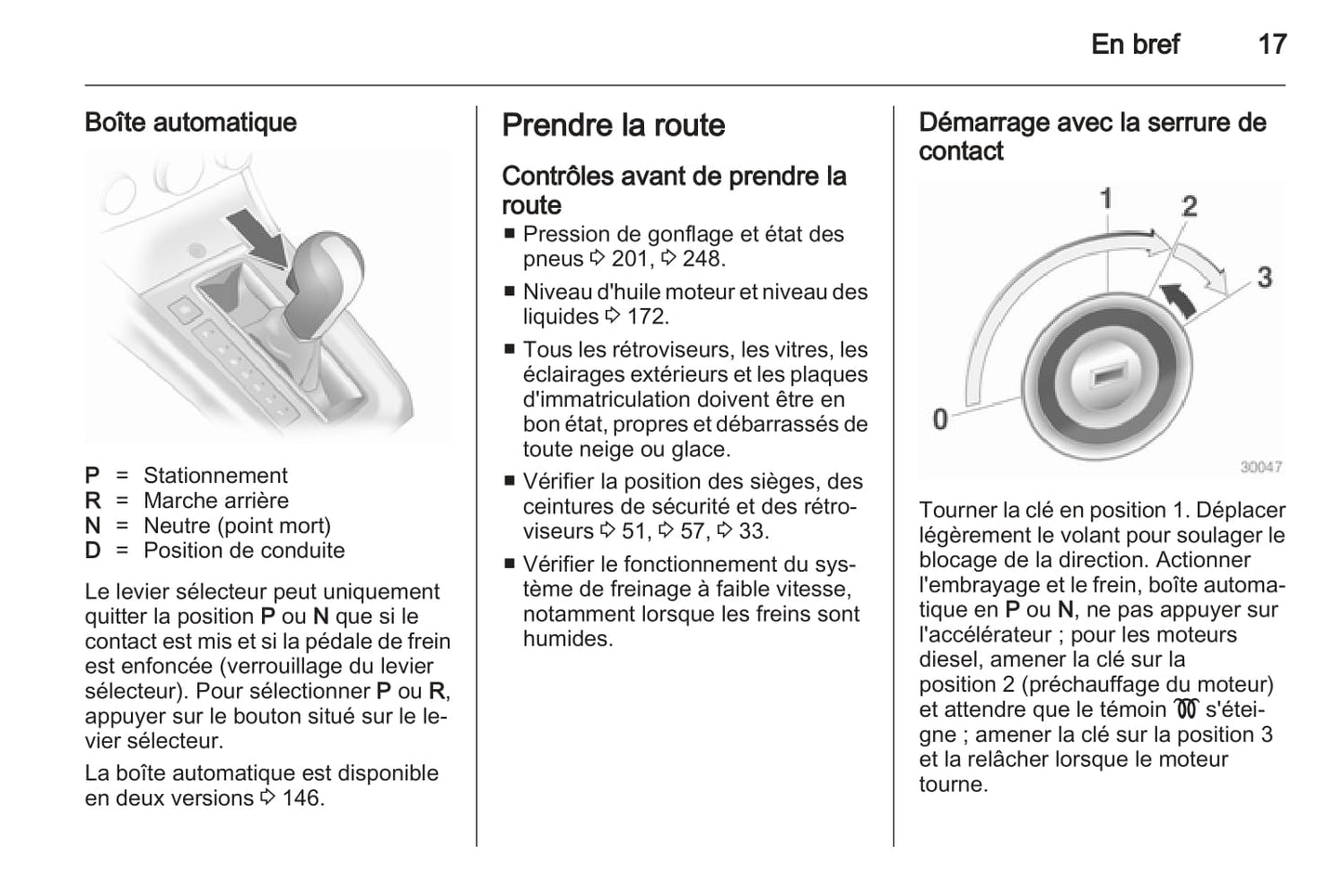 2007-2010 Opel Astra Owner's Manual | French