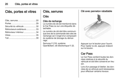 2007-2010 Opel Astra Owner's Manual | French