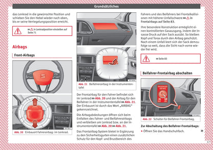 2017-2018 Seat Leon Gebruikershandleiding | Duits