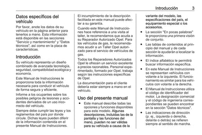 2016 Opel Insignia Owner's Manual | Spanish