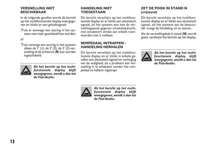 2007 Fiat Ducato Comfort Matic Gebruikershandleiding | Nederlands