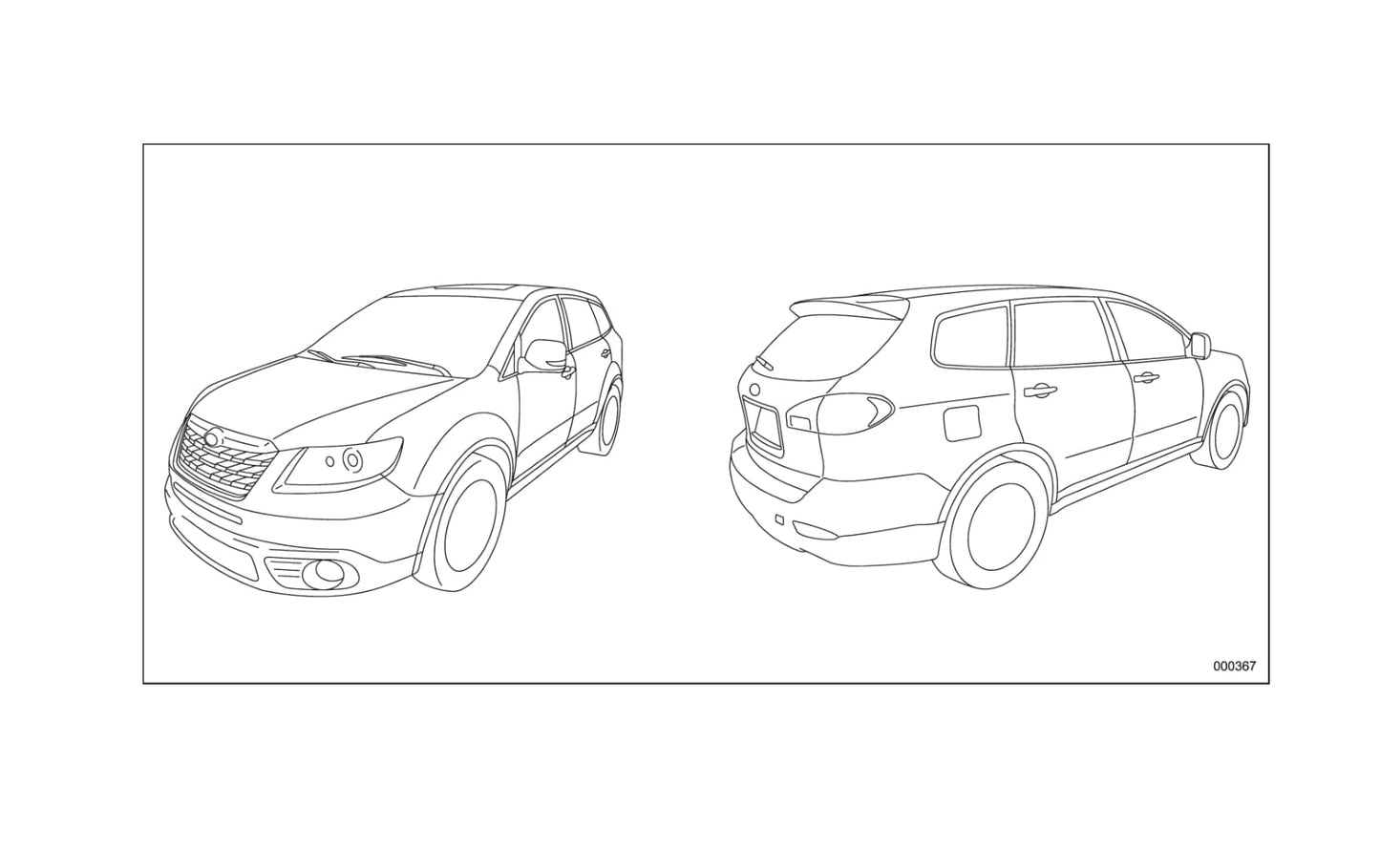 2014 Subaru Tribeca Gebruikershandleiding | Frans