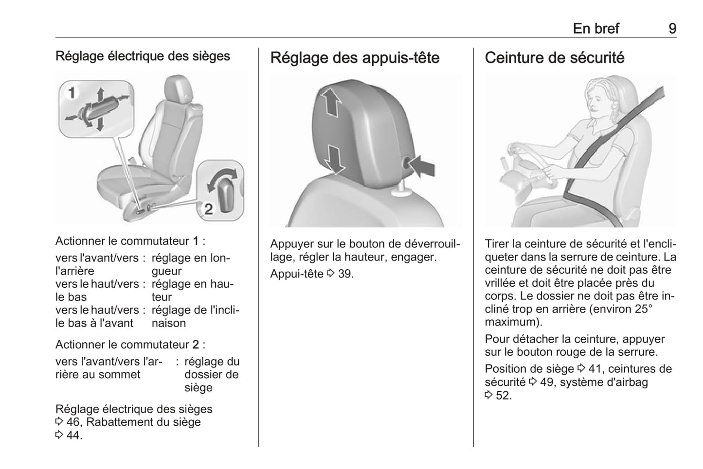 2015 Opel Astra Manuel du propriétaire | Français