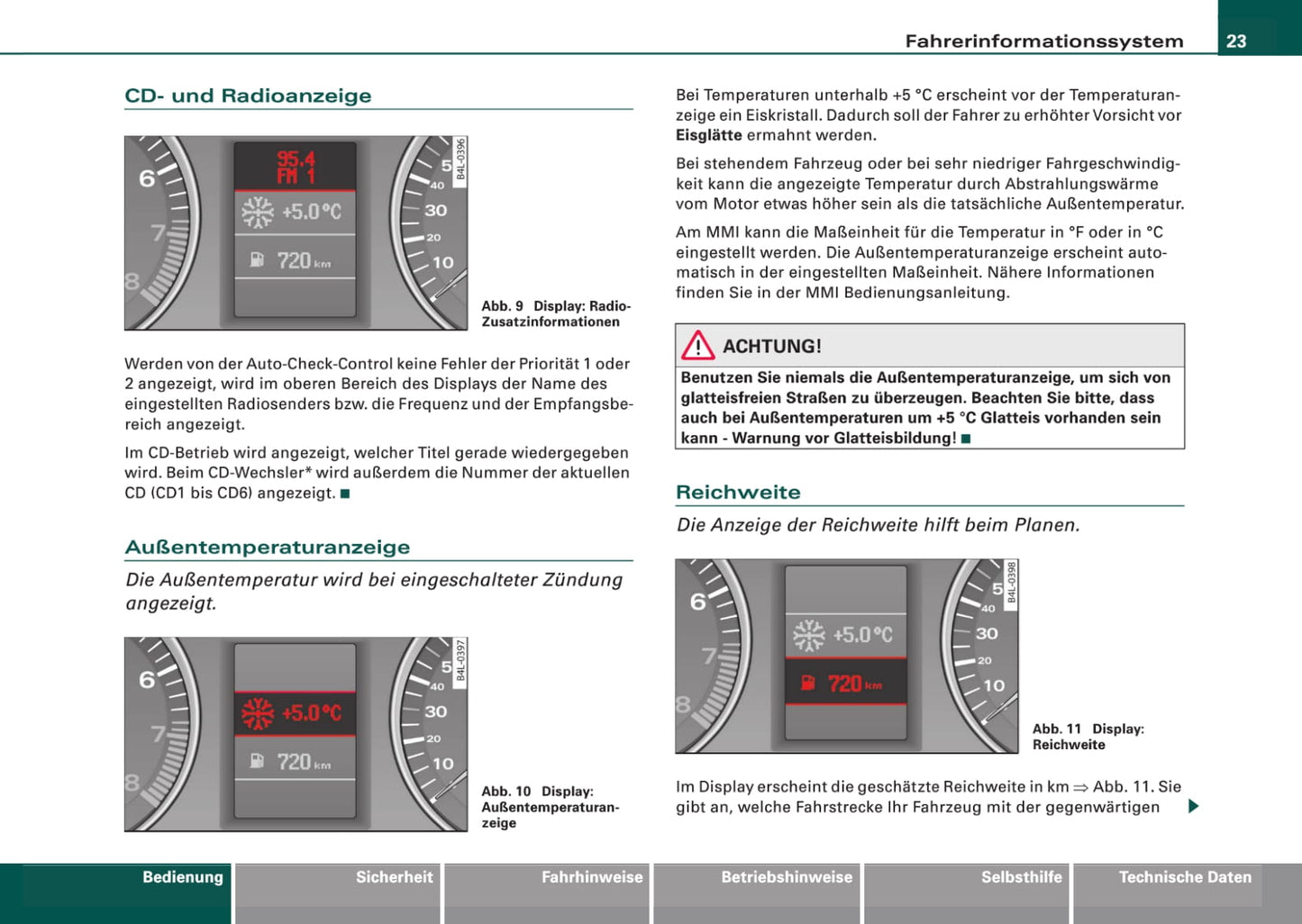 2006-2009 Audi Q7 Gebruikershandleiding | Duits