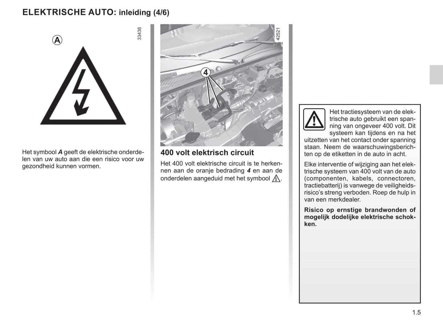 2019-2020 Renault Kangoo Z.E. Owner's Manual | Dutch