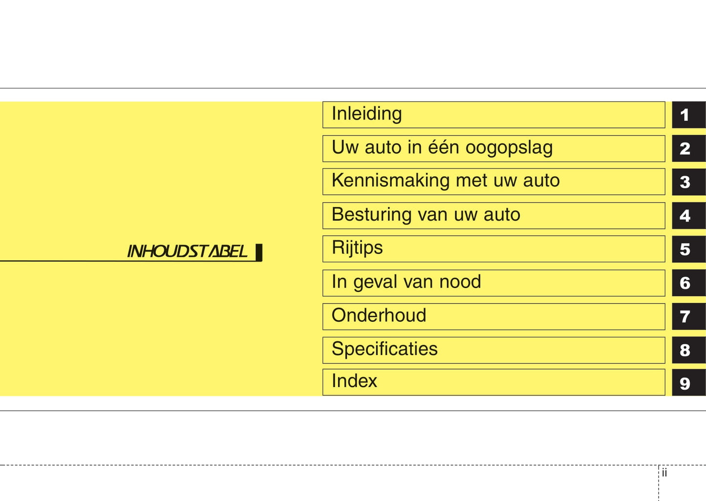 2008-2009 Kia Sorento Gebruikershandleiding | Nederlands