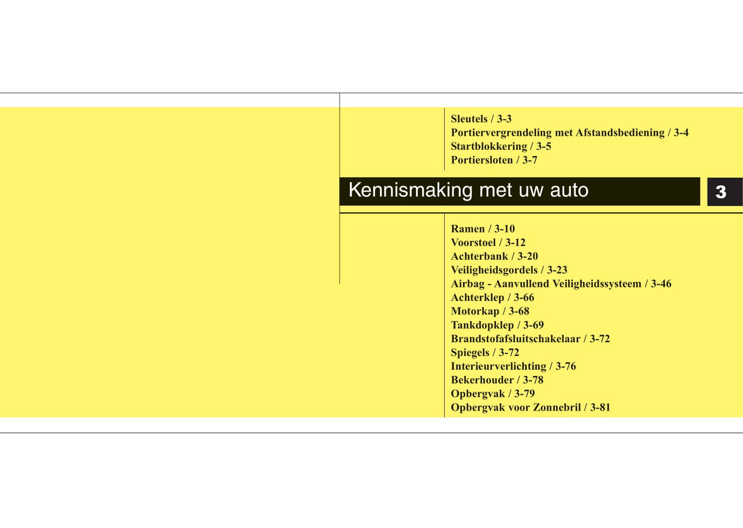 2008-2009 Kia Sorento Gebruikershandleiding | Nederlands