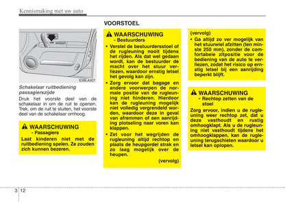 2008-2009 Kia Sorento Gebruikershandleiding | Nederlands