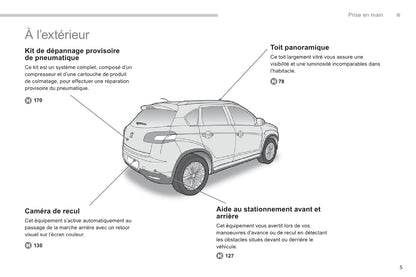 2011-2013 Peugeot 4008 Owner's Manual | French