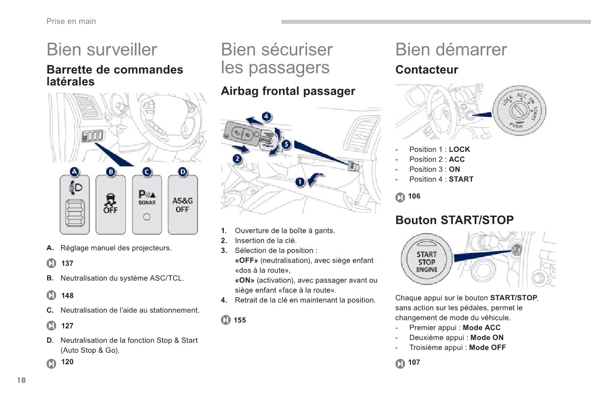 2011-2013 Peugeot 4008 Owner's Manual | French