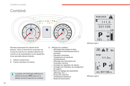 2011-2013 Peugeot 4008 Owner's Manual | French