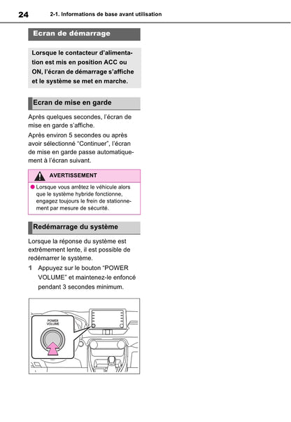 Toyota Rav4 Navigation / Multimediasysteem Guide d'utilisation 2019 - 2023