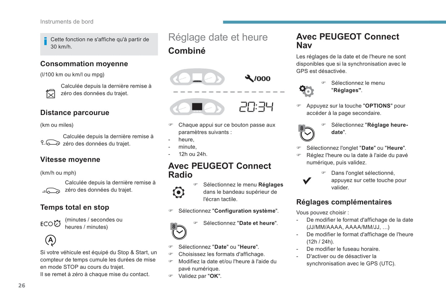 2018-2019 Peugeot 208 Gebruikershandleiding | Frans