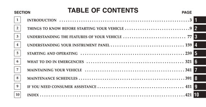 2010 Dodge Challenger SRT Gebruikershandleiding | Engels