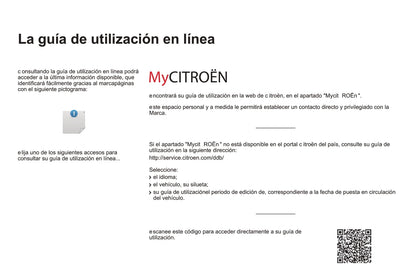 2015-2016 Citroën C3 Owner's Manual | Spanish