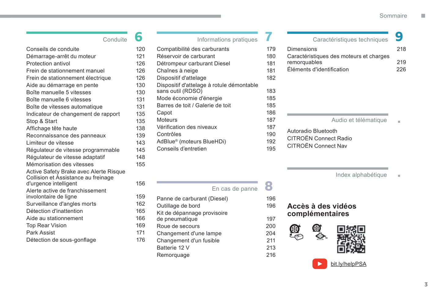 2018-2019 Citroën Berlingo Gebruikershandleiding | Frans