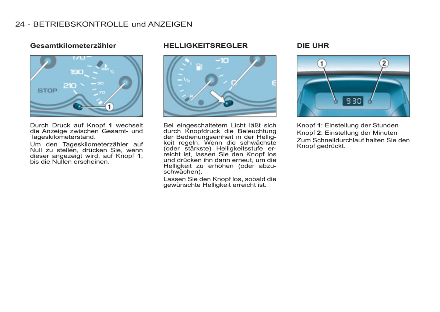 2002-2009 Citroën Berlingo Manuel du propriétaire | Allemand