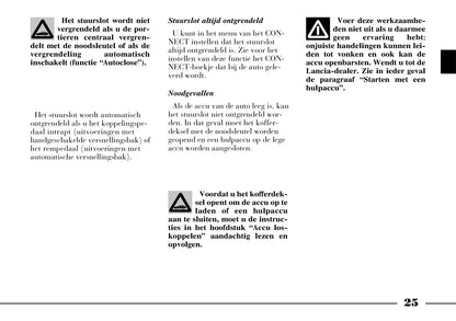 2002-2008 Lancia Thesis Gebruikershandleiding | Nederlands