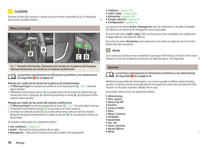 2008-2013 Skoda Superb Owner's Manual | Spanish