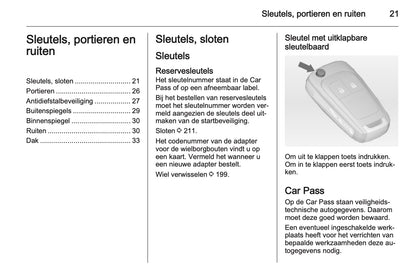 2015 Opel Adam Gebruikershandleiding | Nederlands