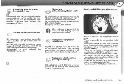 2008-2009 Peugeot 407/407 SW Gebruikershandleiding | Nederlands