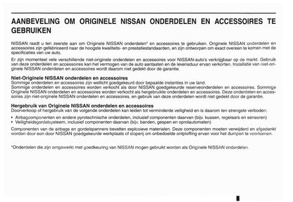 2009-2014 Nissan Pixo Gebruikershandleiding | Nederlands