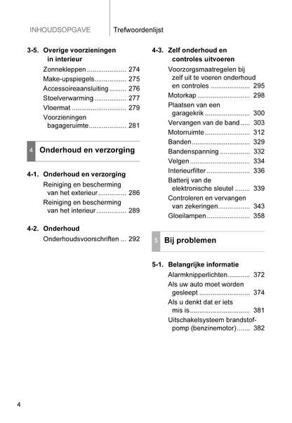 2010-2011 Toyota iQ Owner's Manual | Dutch