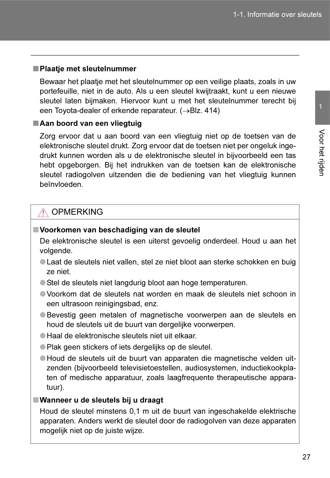 2010-2011 Toyota iQ Gebruikershandleiding | Nederlands