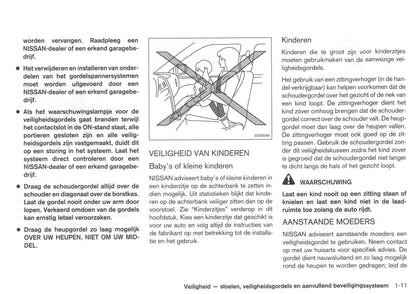 2007-2010 Nissan Qashqai Owner's Manual | Dutch