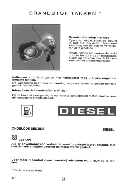 1997-2000 Citroën Xsara Gebruikershandleiding | Nederlands