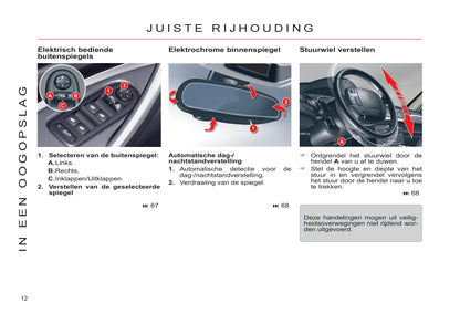 2011-2012 Citroën C5 Owner's Manual | Dutch