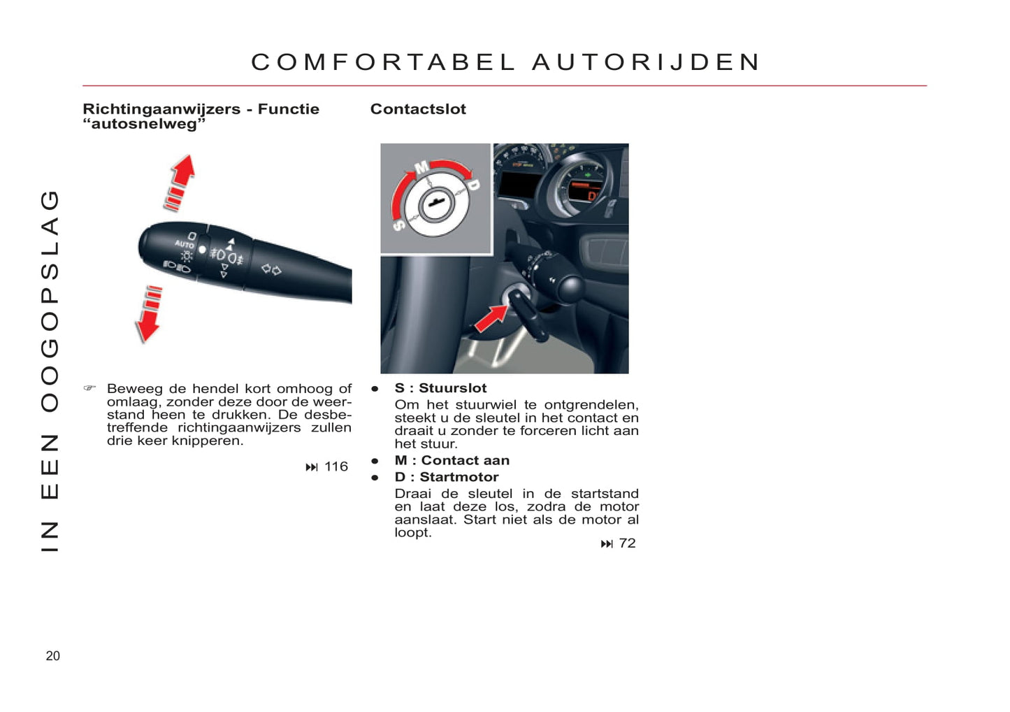 2011-2012 Citroën C5 Owner's Manual | Dutch