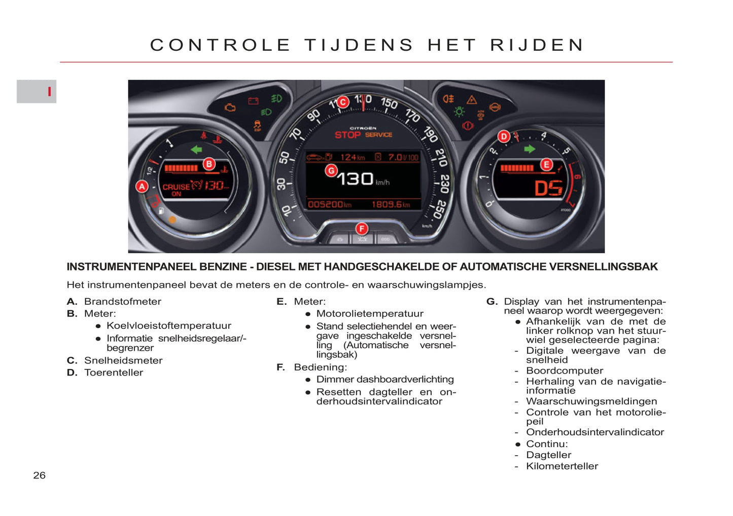 2011-2012 Citroën C5 Gebruikershandleiding | Nederlands