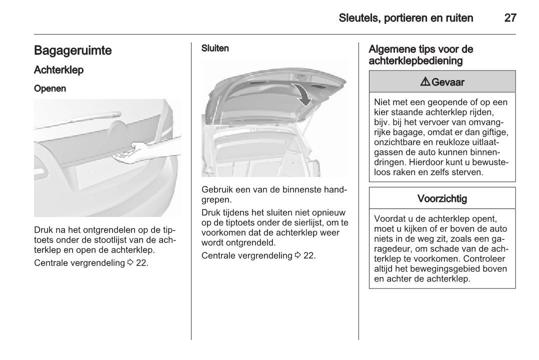2015 Opel Meriva Gebruikershandleiding | Nederlands