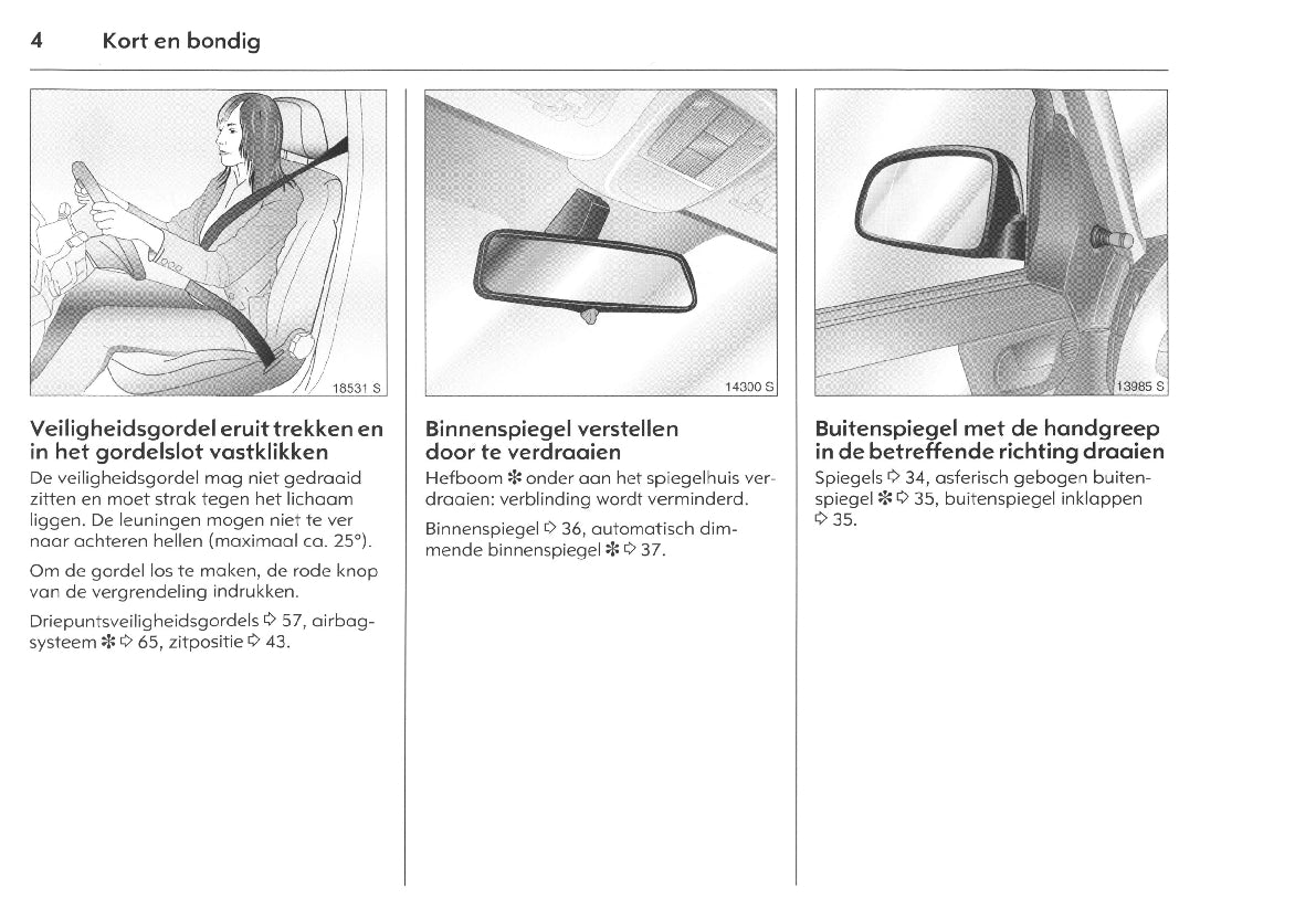 2005-2010 Opel Meriva Gebruikershandleiding | Nederlands