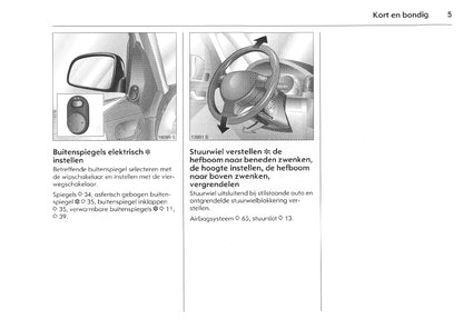 2005-2010 Opel Meriva Manuel du propriétaire | Néerlandais